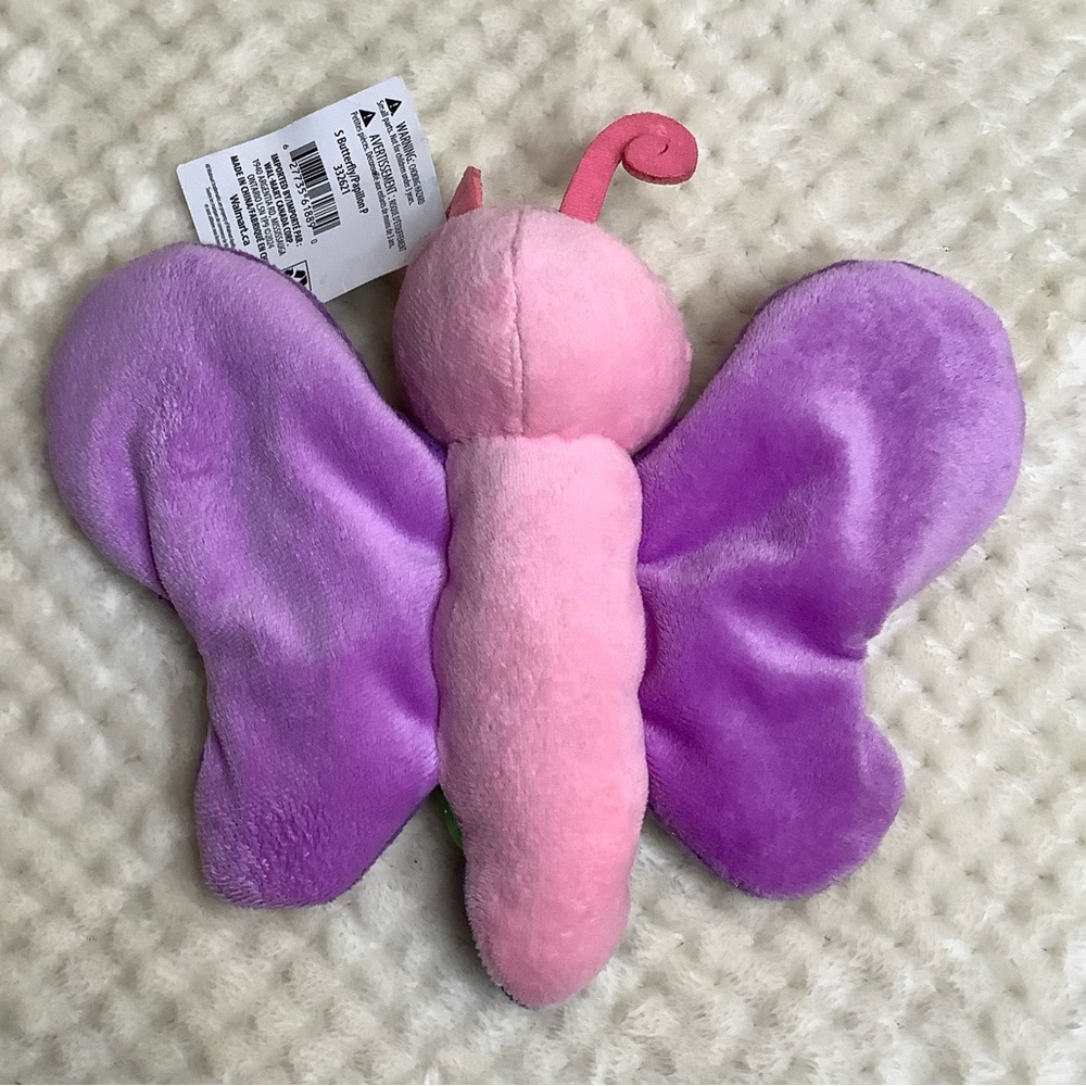 Way To Celebrate Butterfly Plush with Hang Tag - Picture 5 of 5